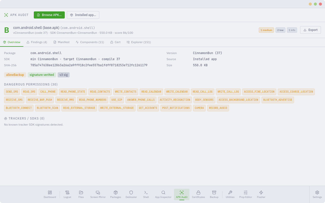 APK Audit