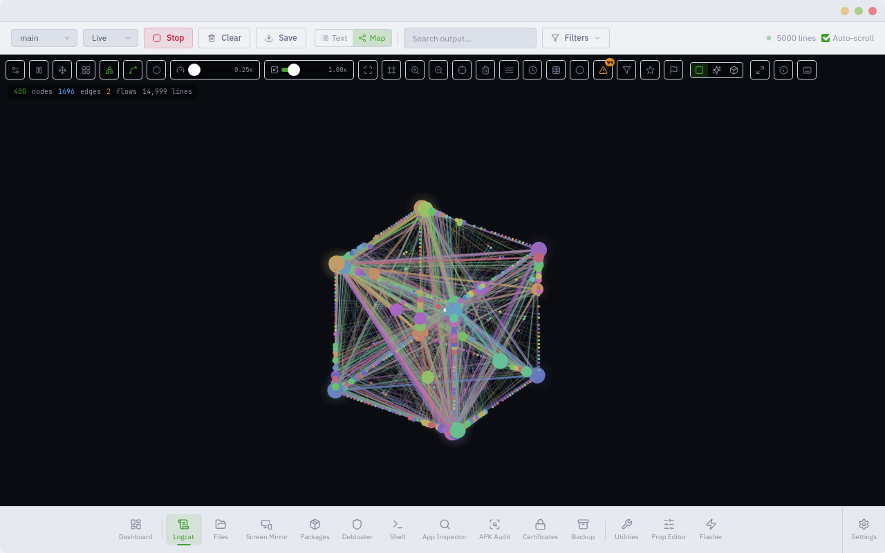 Live System Map view 1